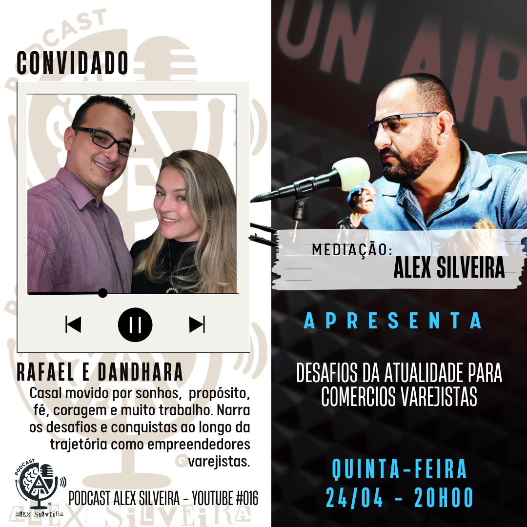 Desafios da Atualidade para Comércios Varejistas – Podcast Alex Silveira #016