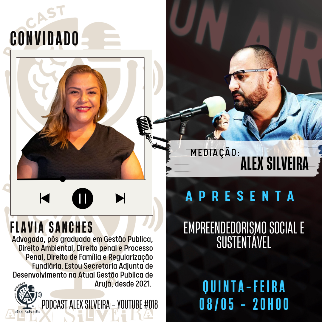 Empreendedorismo Social e Sustentável com Flavia Sanches | Podcast Alex Silveira #018
