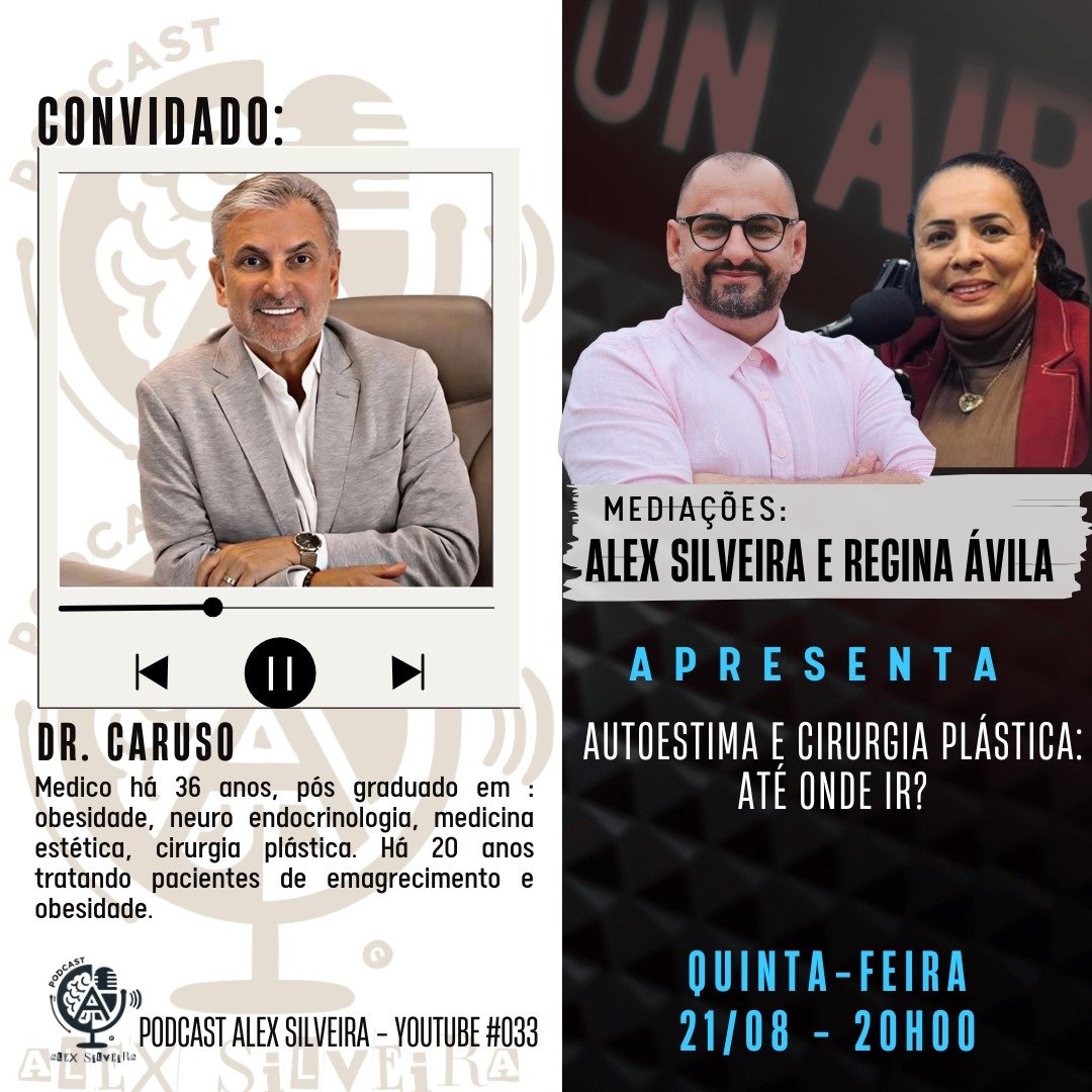 Autoestima e Cirurgia Plástica: Até Onde Ir? | Podcast Alex Silveira #033
