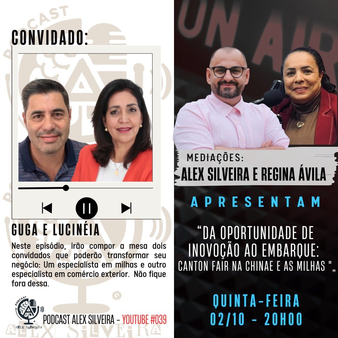 Oportunidade de Inovação ao Embarque|PodcastAlexSilveira #39
