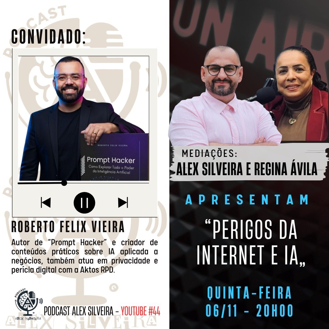 Perigos da internet e IA | Podcast Alex Silveira #044
