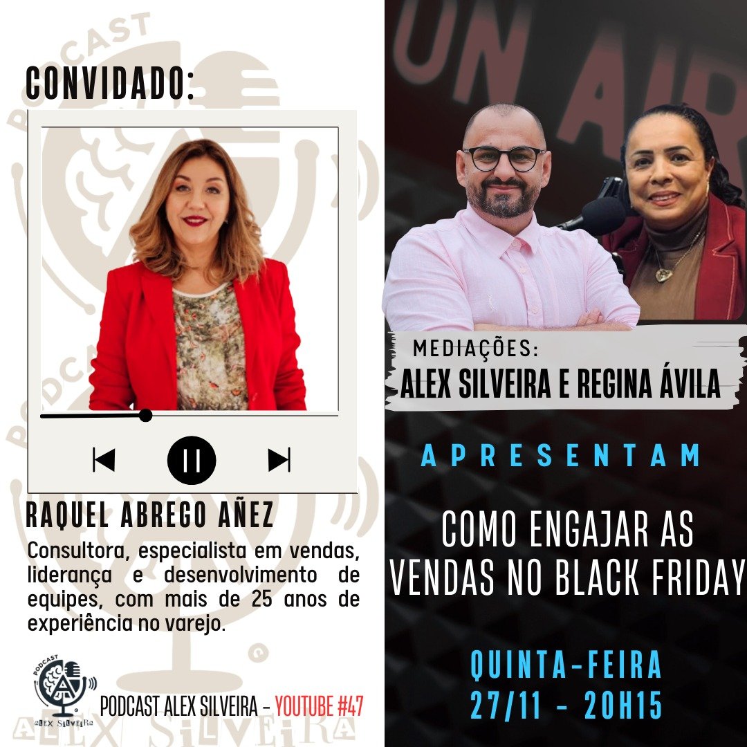 Como engajar as vendas no Black Friday | Podcast Alex Silveira #047